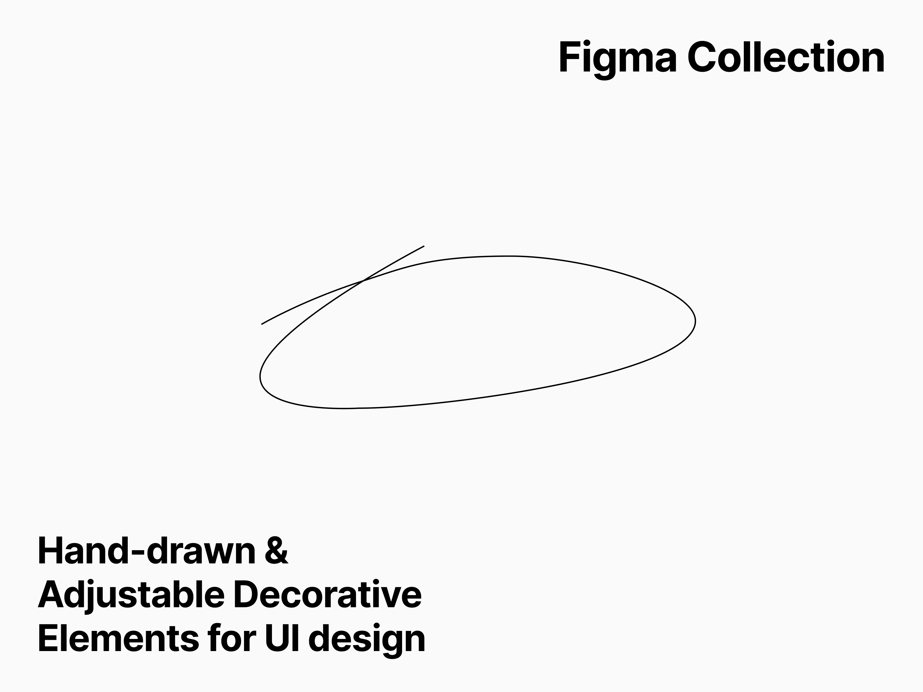 Example of Abstract Shape, Decoration or Scribble for a Website or UI #001