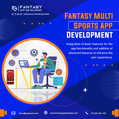 Fantasy Multi Sports App Development android app development best video development services digital marketing services mobile app development web development