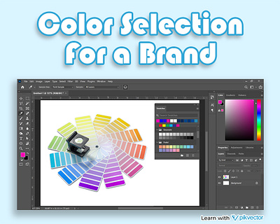 Article about the color selection for brand branding color color psychology color selection color theory design designing graphic design ideas illustration logo vector