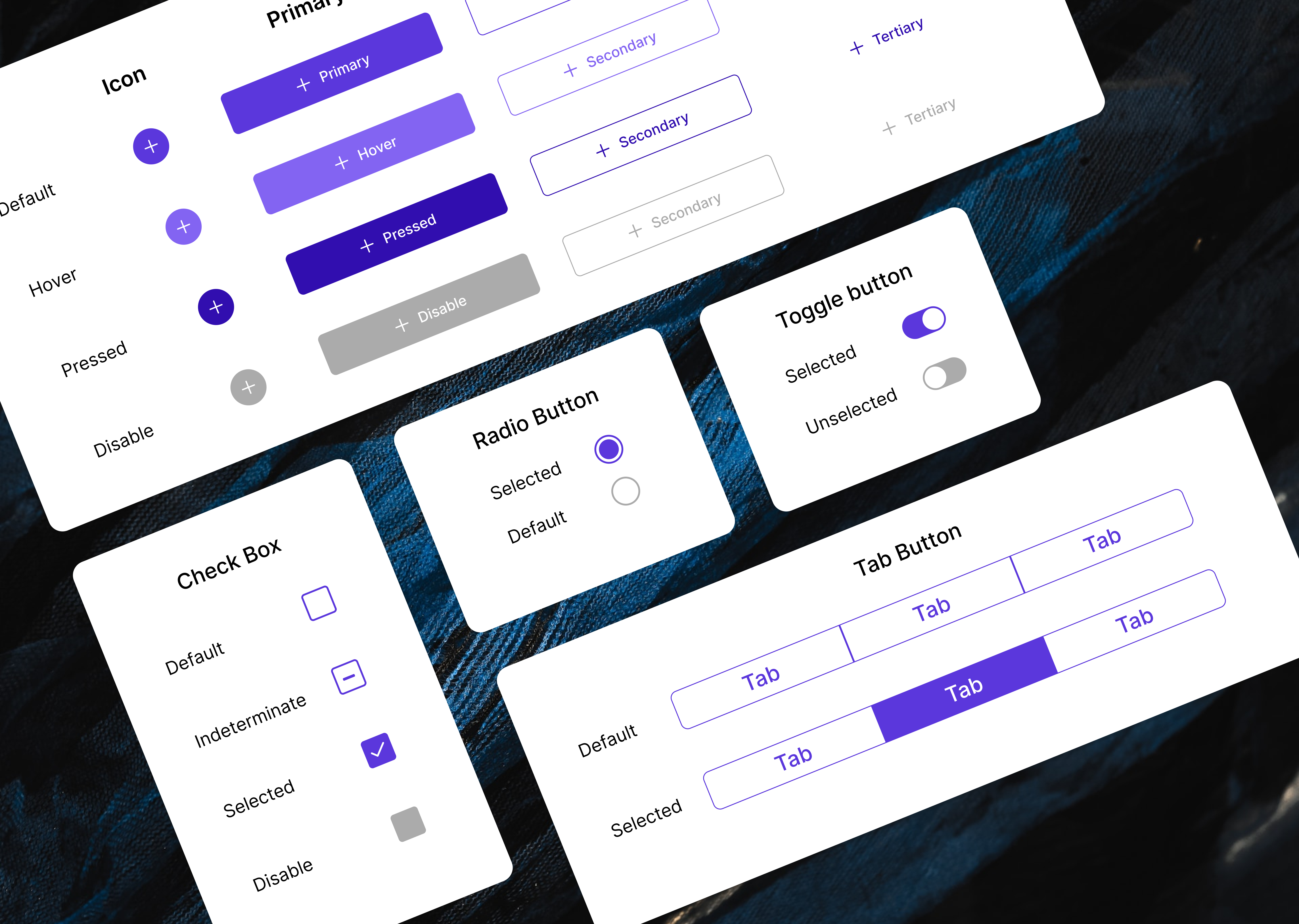 Design System Component - Buttons branding buttons component dailyui design design system figma graphic design illustration logo ui ux vector