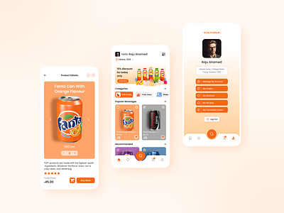 Beverage Shop App UI Design app design app ui beverage beverage app beverage shop beverage shop app case study coffee ordering coffee shop drink drink shop drink shop app online shop soft drinks soft drinks shop ui ui ux uiux user interface ux