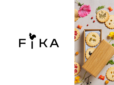 FIKA branding initial logo