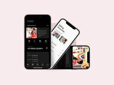 Revamp: iOS Phone App Concept app mobile app phone app ui uiux ux