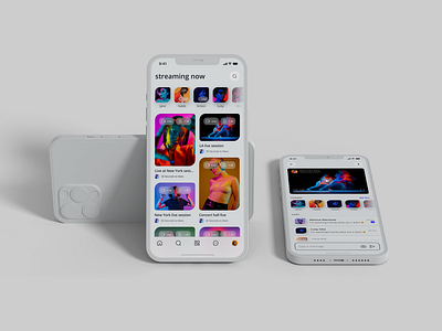 Music player UI KIT app mobile mobile app music music app shot ui ui kit ui ux ui8net uikit