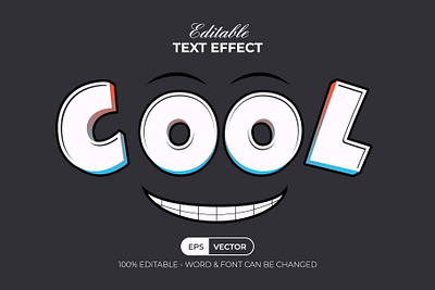 3D Cool Text Effect Fun Style 3d bold cartoon child design editable effect font fools fun lettering modern style text type typography