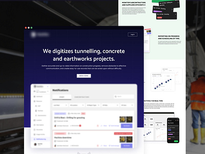 RD - Landing Page agency design landing main page minimal product website ui ui design uiux ux web website