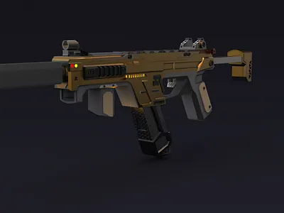 R-99 drafted 3d apex design game illustration