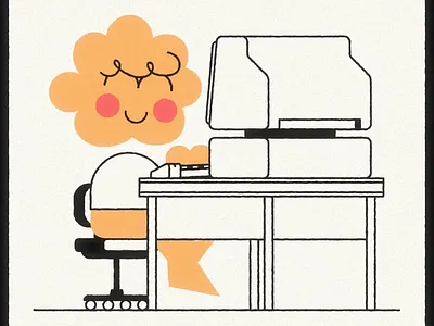 World Back Up Day after effects animation back up character characterdesign computer corrupt error world back up day
