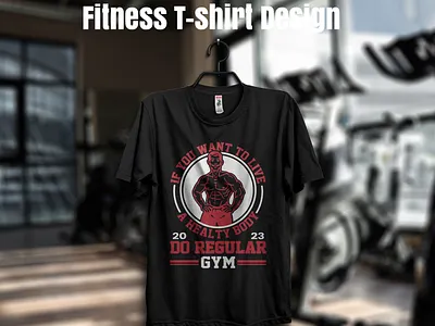 Fitness T-shirt Design fitness t shirt design
