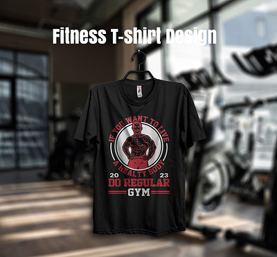 Fitness T-shirt Design fitness t shirt design