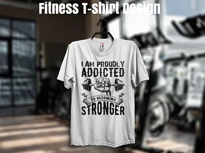 Fitness T-shirt Design fitness t shirt design