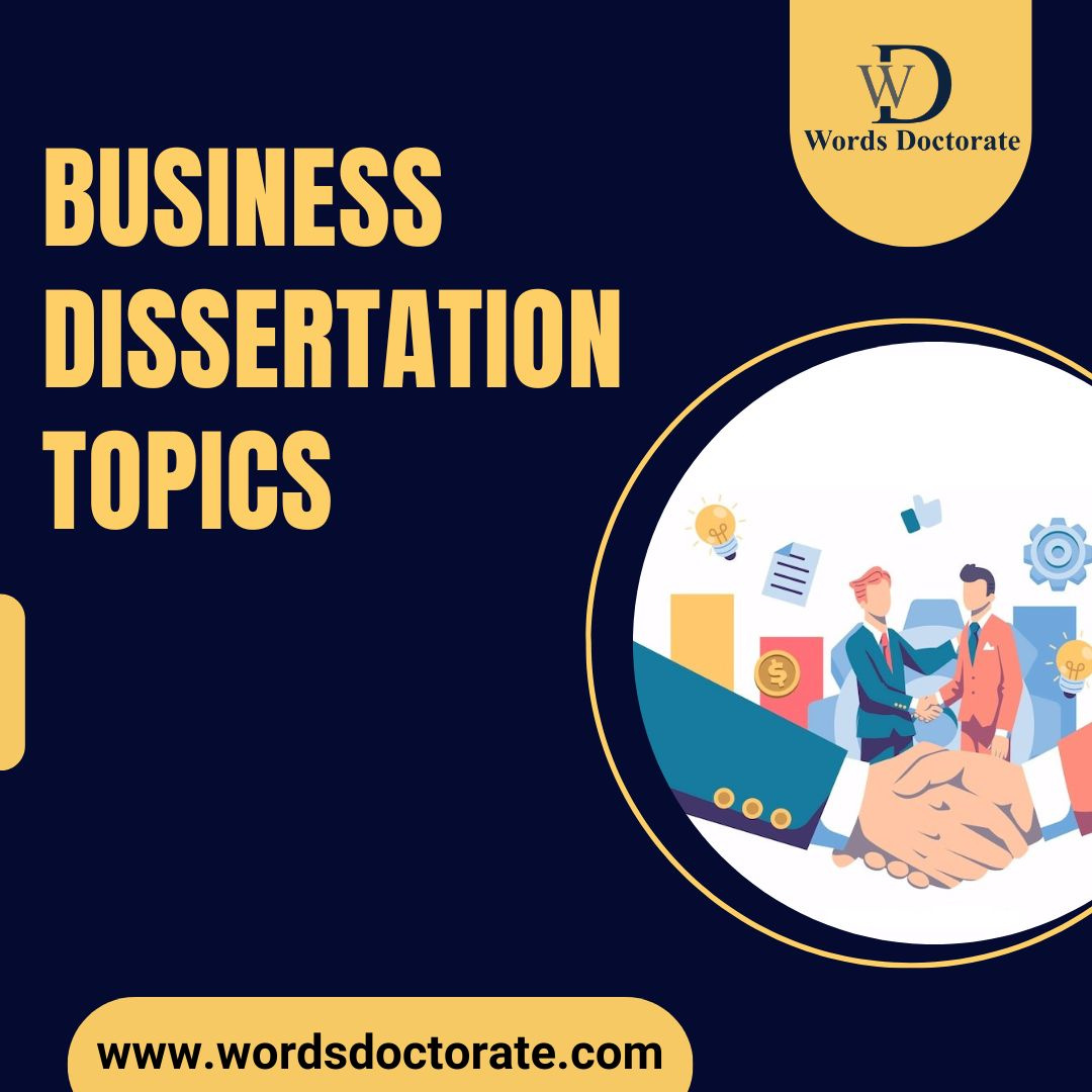 phd business dissertation topics