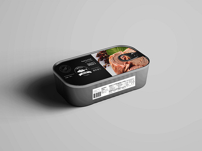 Tuna packaging design branding design graphic design illustration vector