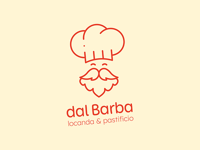 Dal Barba - Logo and Brand Identity Redesign Proposal beard logo brand design brand identity branding chef logo cook logo design graphic design inn logo italy logo logo design mustache logo pizzeria pizzeria logo restaurant restaurant logo social cooperative vector visual design