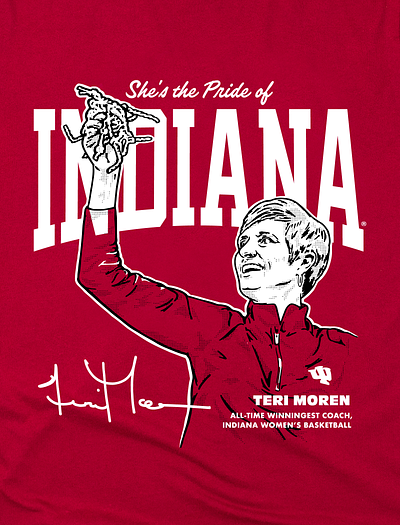 Coach of the Year basketball coach hoosiers illustration indiana march madness sports
