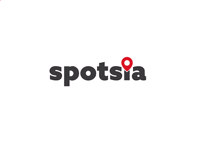 Spotsia Logo Animation 2d design 3d animation art black branding company design graphic design illustration location logo logo animation motion graphics net red spotsia ui vector worlds