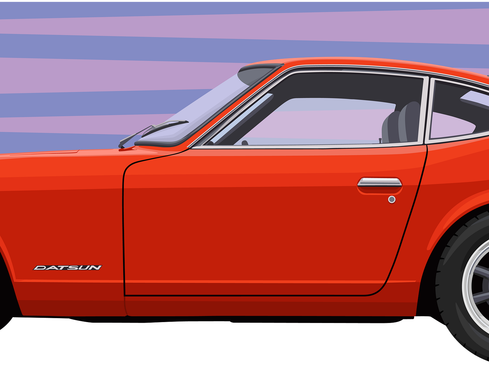 NISSAN 240Z Fairlady Z by Gorea Teodor on Dribbble