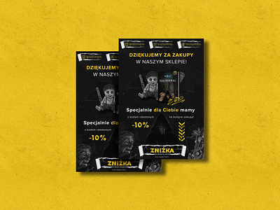 Flyer – Paranormal Book book branding creepy design flyer grain graphic design grunge logo logotype mystic paper scary vector yellow