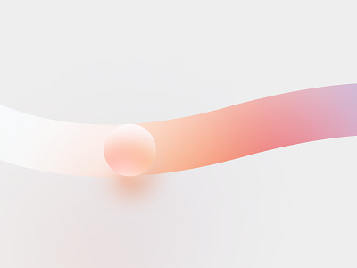Something happened 💫 3d abstract blur brand identity branding fluent design gradient graphic design illustration minimalist