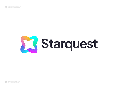 Logo, Modern, Space, Star, Planet, Research, Tech, Futuristic branding branding agency colorful creative logo ecommerce galaxy logo logo design logo designer mission modern logo research rocket logo space logo star planet earth symbol tech technology typography vector visual identity