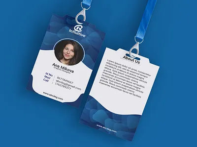 Id card design branding card design design figma graphic design id card id card design idcard idcard design identity identity card illustration office id photoshop product design simple id card ui