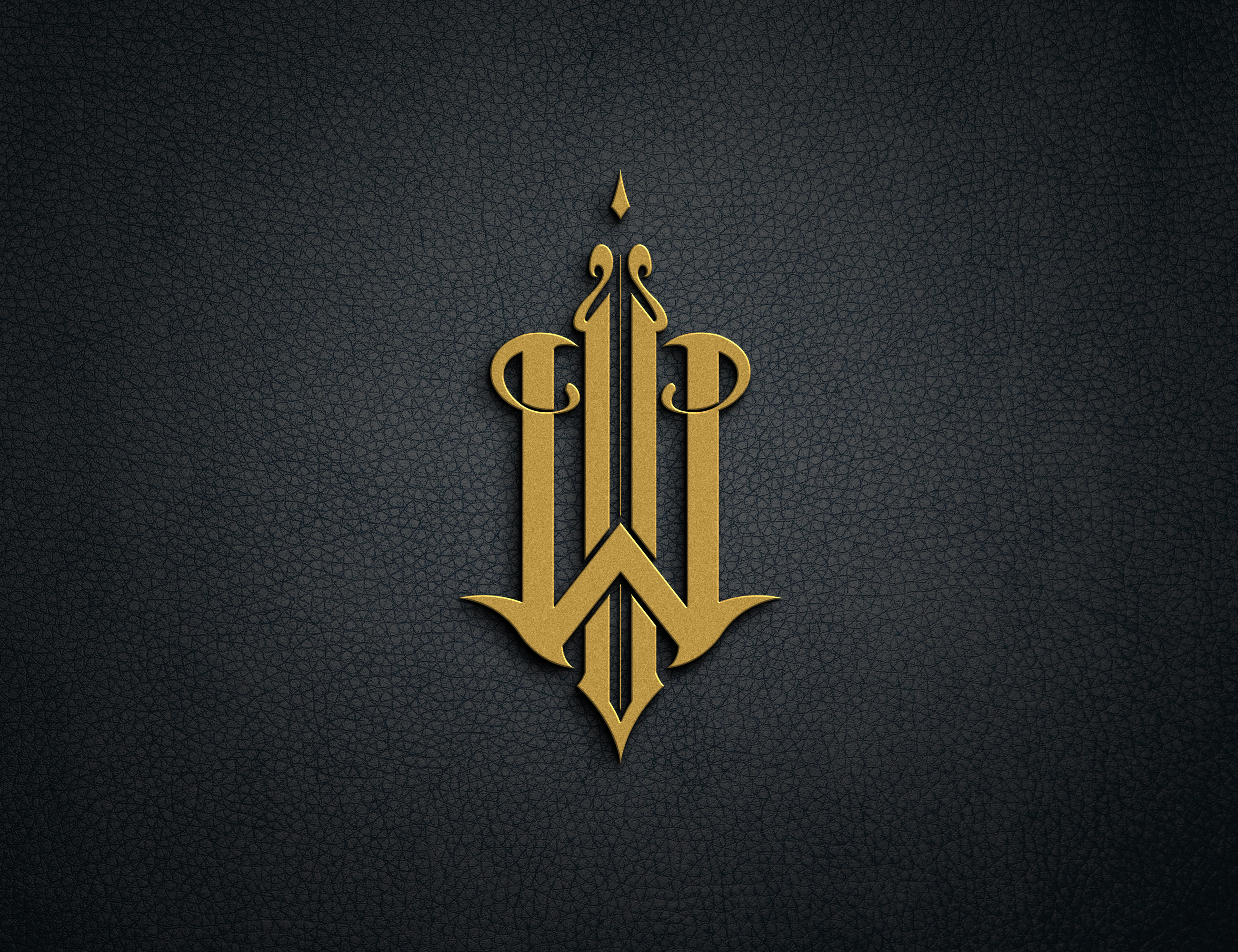 MONOGRAM LOGO UW 3d animation branding design graphic design illustration logo motion graphics typography ui ux vector