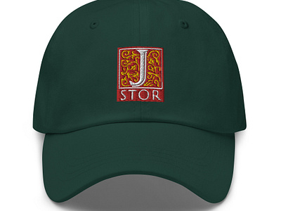 JSTOR Hat branding design