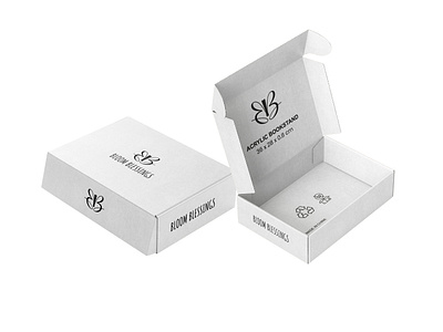 BLOOM BLESSING GIFT BOX bloom blessing box box design branding design gift box graphic design illustration label logo packaging packaging design product