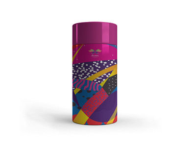 CYLINDRICAL LABEL DESIGN box branding cylindrical label de vinci design graphic design illustration label label design logo packaging product