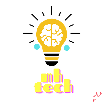 YT channel Logo bulb channel logo graphic design idea idea logo logo logo for yt simple logo tech with idea youtube logo