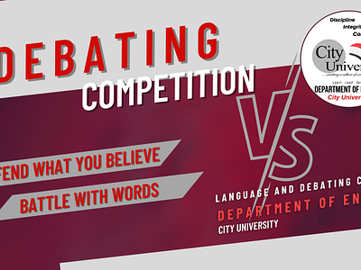 debate competition banner