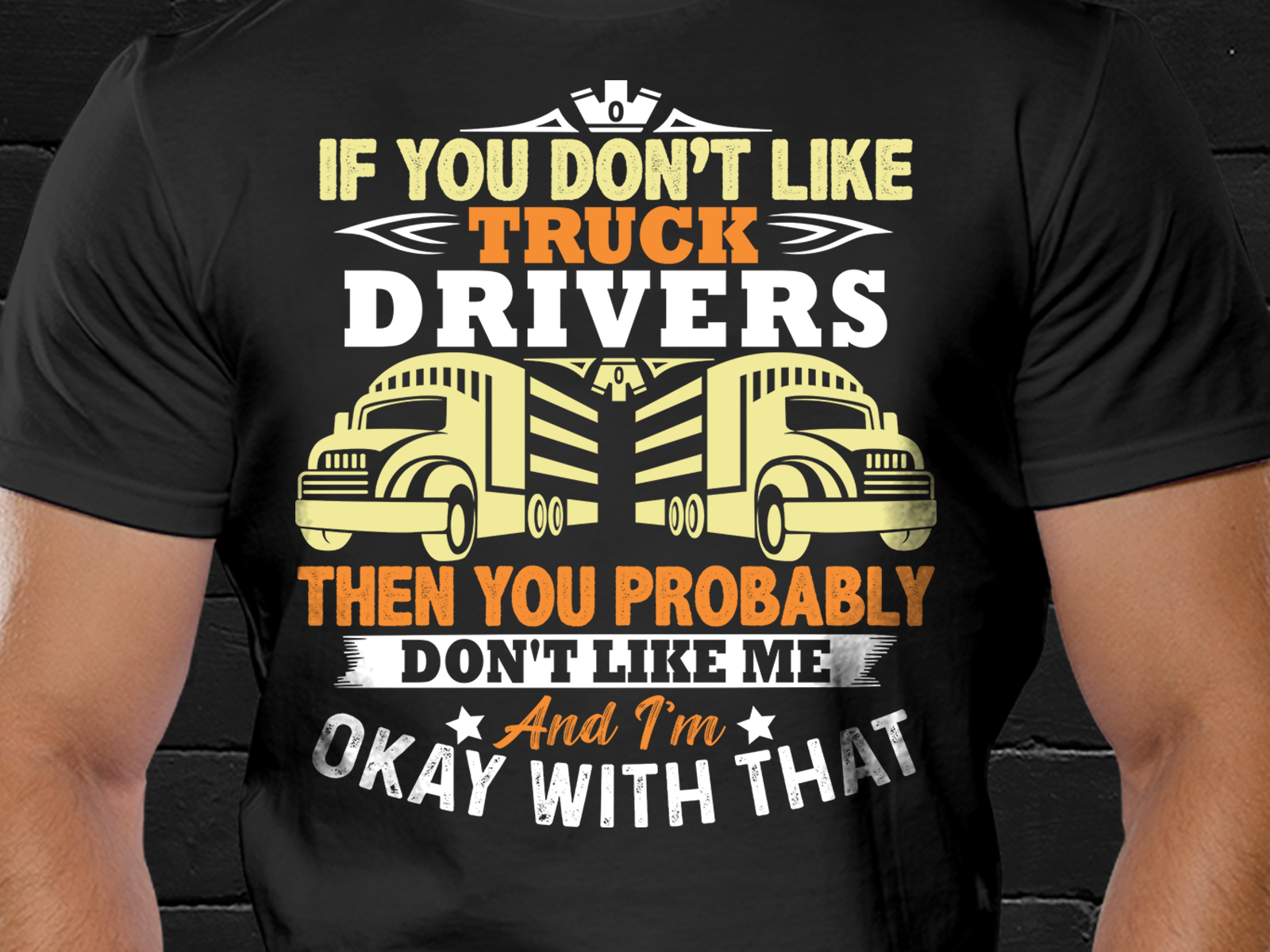 Truck Drivers T-shirt Design by Rashed Khan on Dribbble
