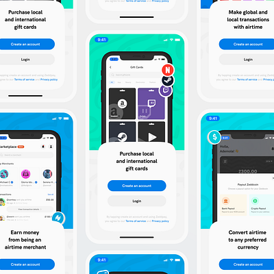 Zeddpay Onboarding Screens app app design design mobile app onboarding ui ui ui ux uidesign uiux user experience user interface