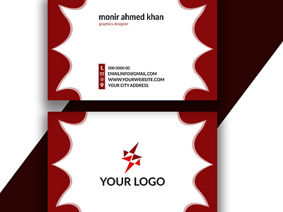 business card design templates 3d animation app branding business card design design graphic design illustration logo monir360 motion graphics ui