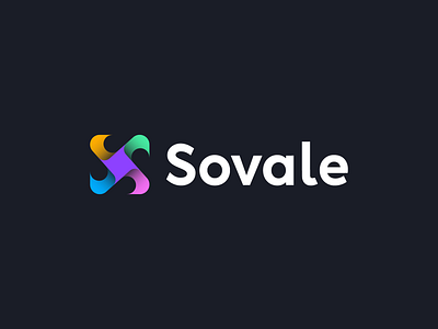 Sovale Logo Branding branding circle compression conversion cosmos dynamic earth finance globe identity junction logo logo design mark monogram negative space logo selling symbol tech technology yin yang