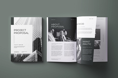 Project Proposal branding graphic design proposal