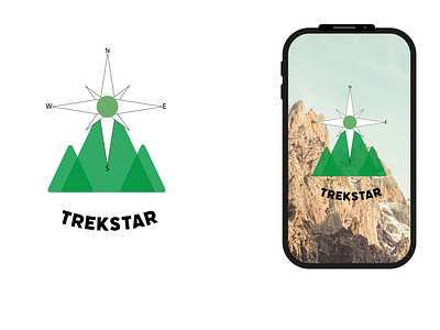 Trekstar (Hiking Logo Design) logo