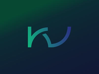 Logo for Riverine Ventures brandbook branding design gradient graphic design logo logotype ventures