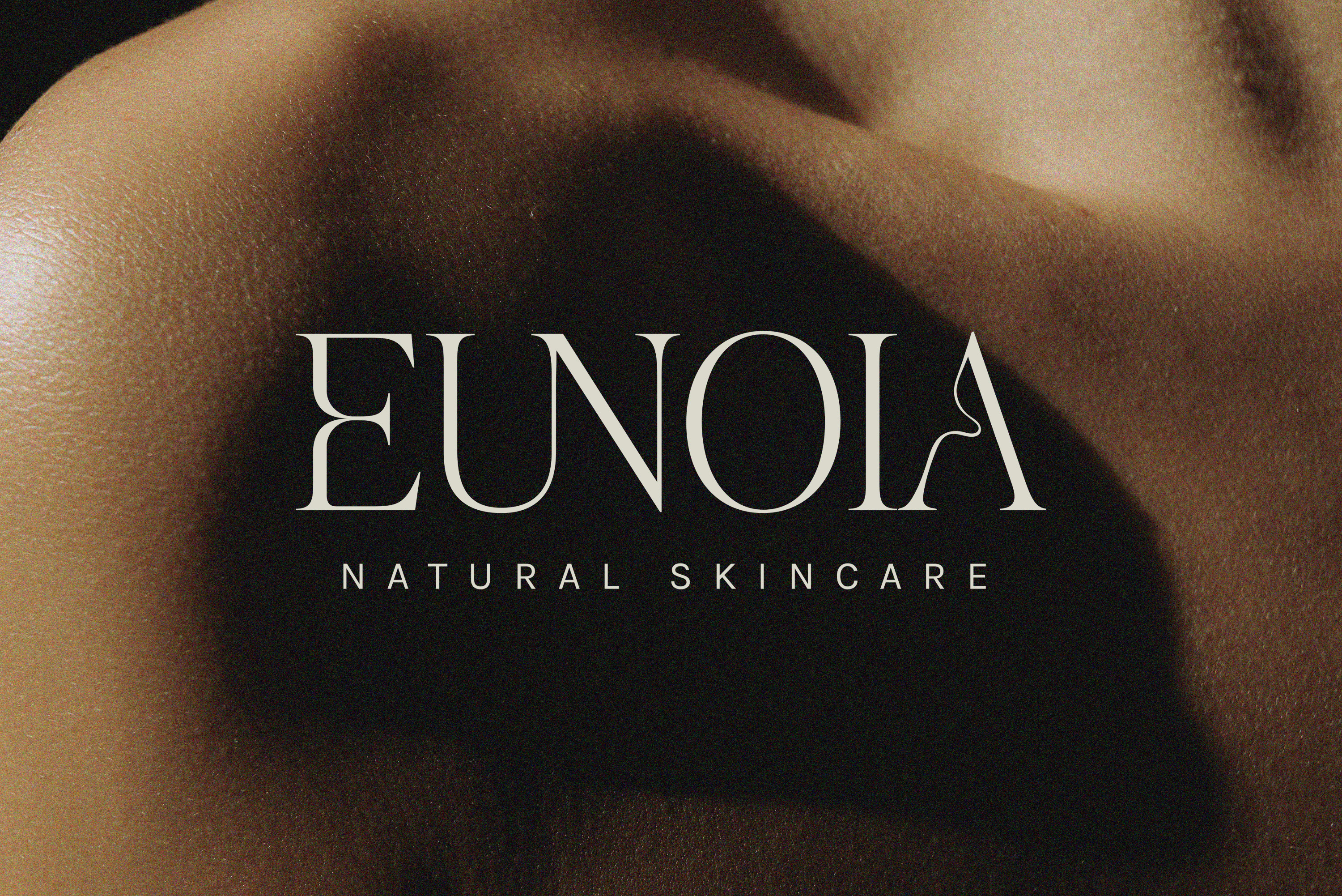 Eunoia Natural Skincare Branding branding cosmetics customtype design designer elegant graphic design holistic logo logodesign natural organic skincare type typography