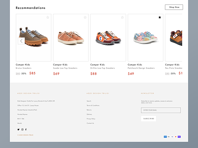 E commerce minimal Product page for kids - ux/ui add to cart buy product clean clean ui design kid kid shoes minimal minimalism minimalistic product page shop shopping trendy ui ui ux web design website woocommerce wordpress