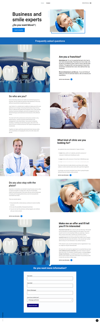 Dental Care Website business business website dental care website dentist design doctor elementor landing page landing page website portfolio productivity web development webflow wordpress wordpress website