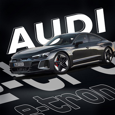 Audi graphic design
