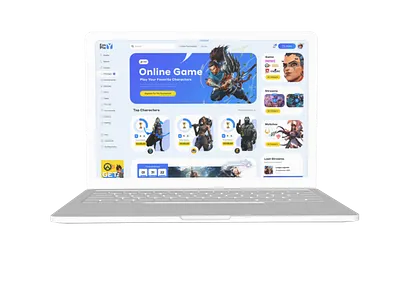 Game Website UI/UX Design animation app apps branding design game graphic design illustration landingpage logo online game website ui uiux design ux vector