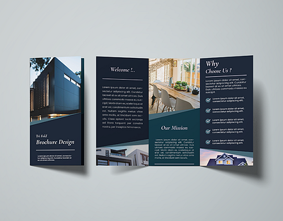 Tri-Fold Brochure Design branding brochure graphic design marketing