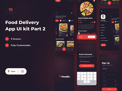 Pizza Delivery App Design air bnb app design app design mockups app mockups app screens app ui branding delivery app design design designer digital resturant figma food app pizza delivery app resturant app ui user experience user friendly user interface ux