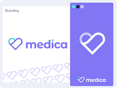 Medica - Branding design illustrator logo ui