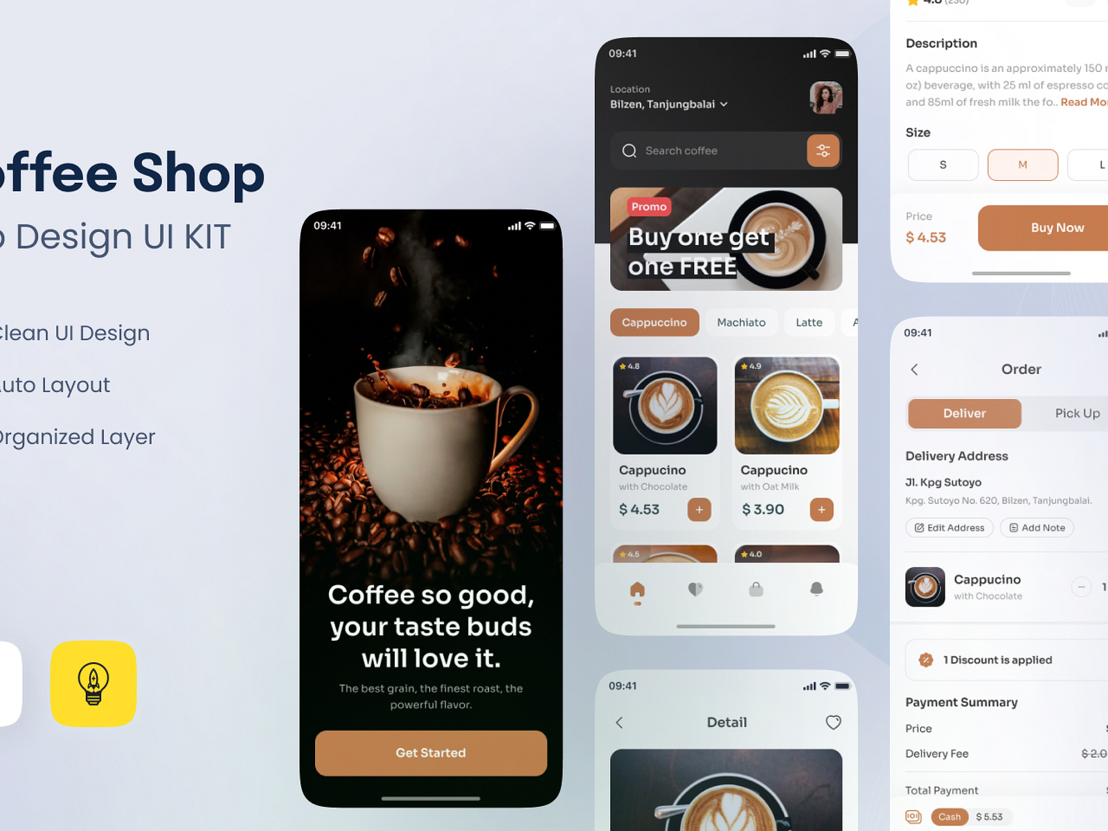 Coffee Shop App Design by Nhive Ltd on Dribbble