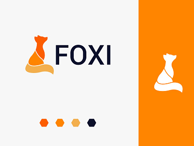 Fox logo brand brand identity brand mark branding fox logo logo design logo designer logo idea mark minimalist modern