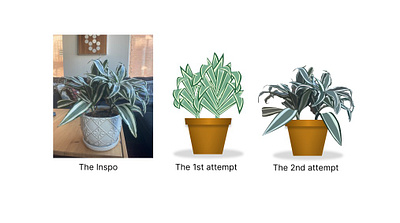 Perfecting the Plant art design figma illustration nature plant practice progress