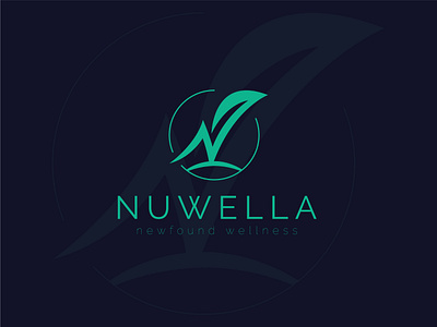 Nuwella Newfound Wellness Brand Logo health care logo